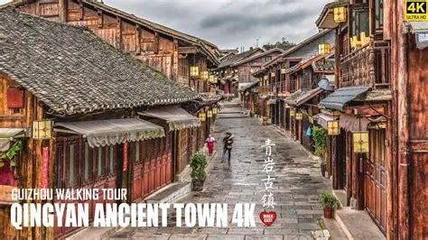 Qingyan Ancient Town:  Ukryte Perły Historii i Piękna!